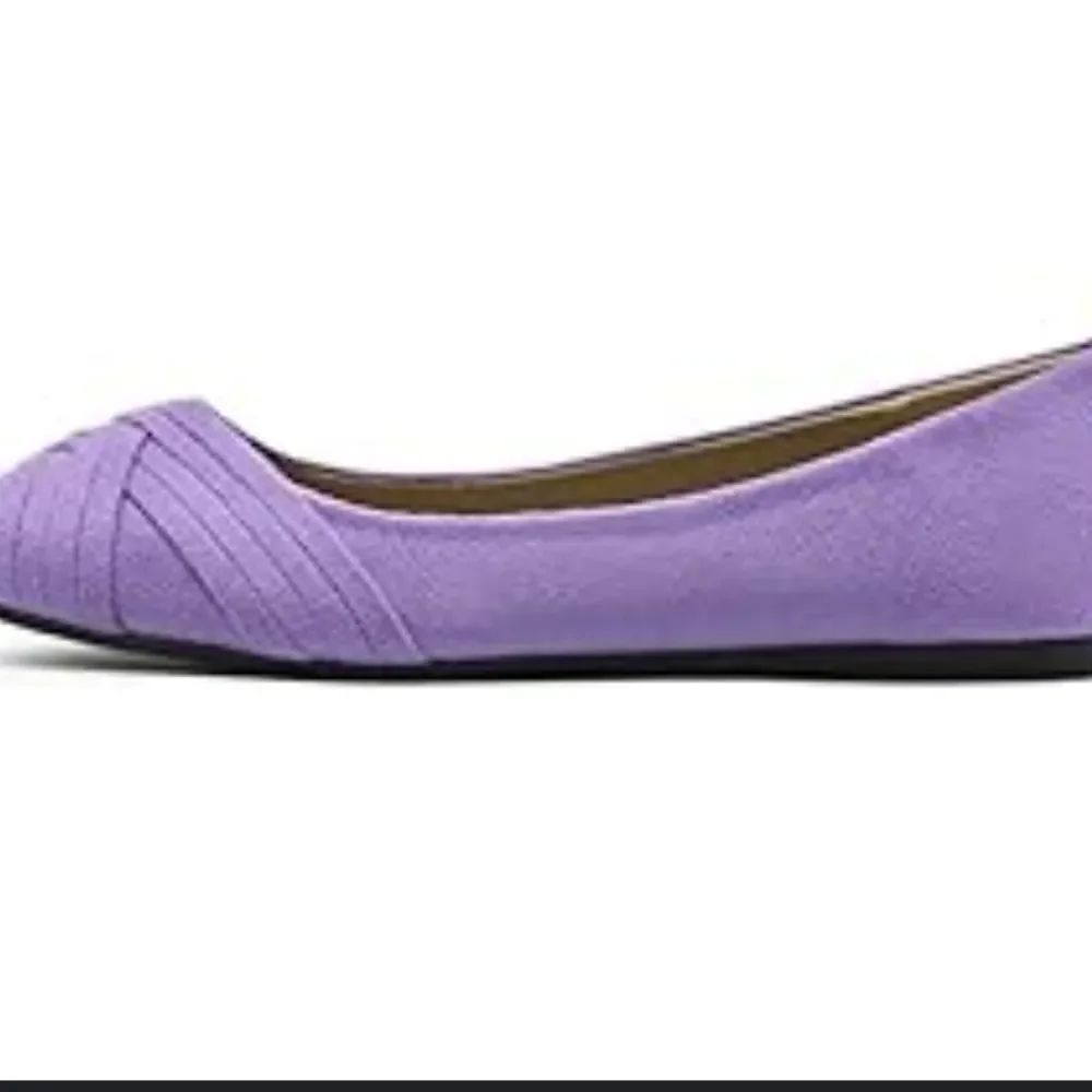 HOTCAKES  WOMEN"S PURPLE  BALLET FLAT SHOES